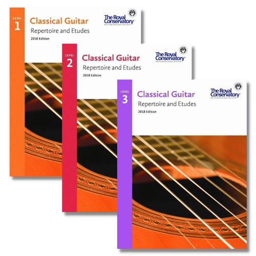 Royal Conservatory Classical Guitar Repertoire & Etudes - South Windsor School of Music