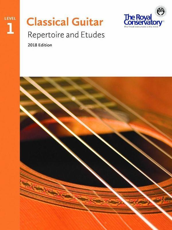 Royal Conservatory Classical Guitar Repertoire & Etudes - South Windsor School of Music